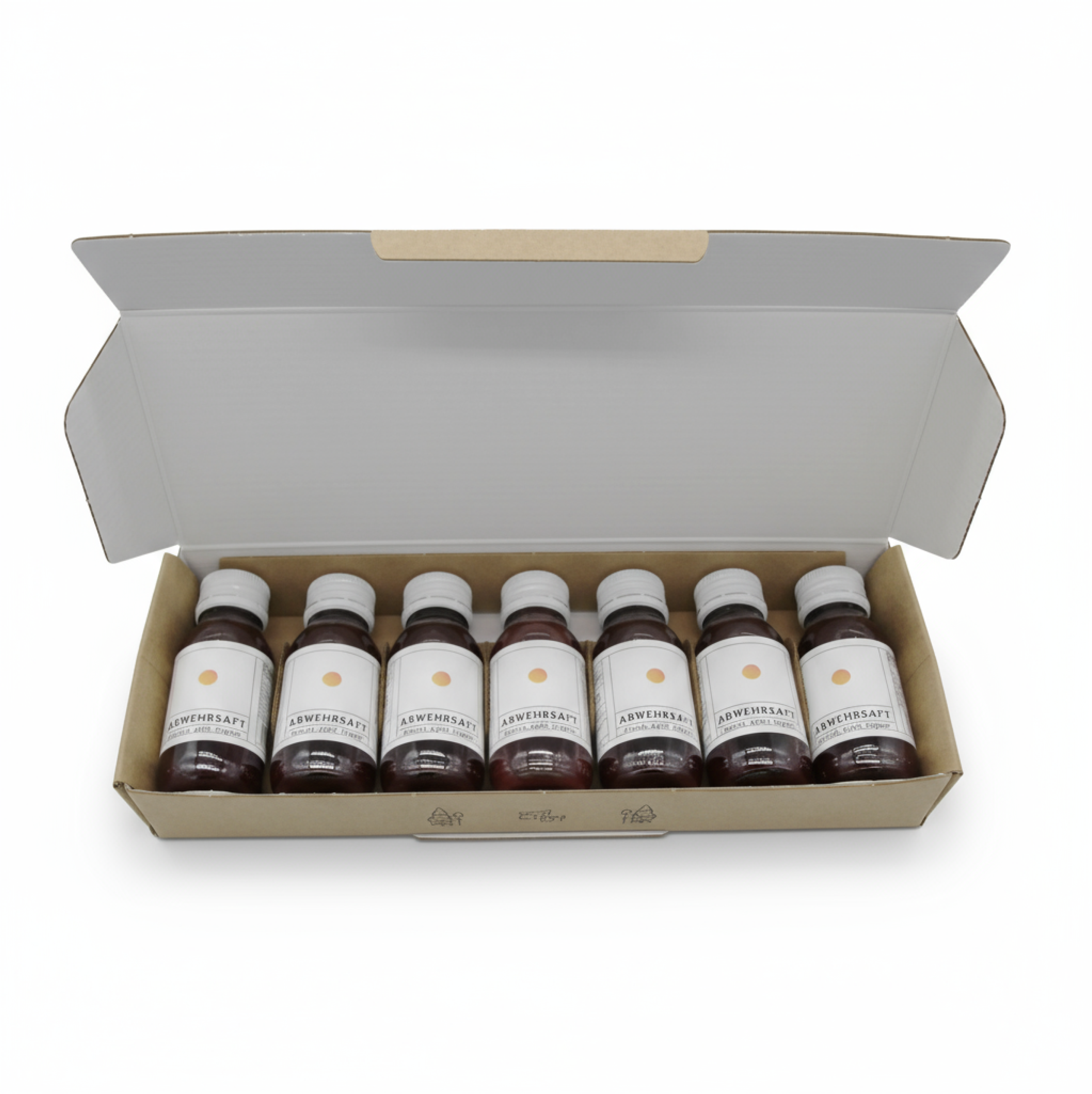 ABWEHRSAFT Aronia Apfel Ingwer Shot Box 7 x 60 ml